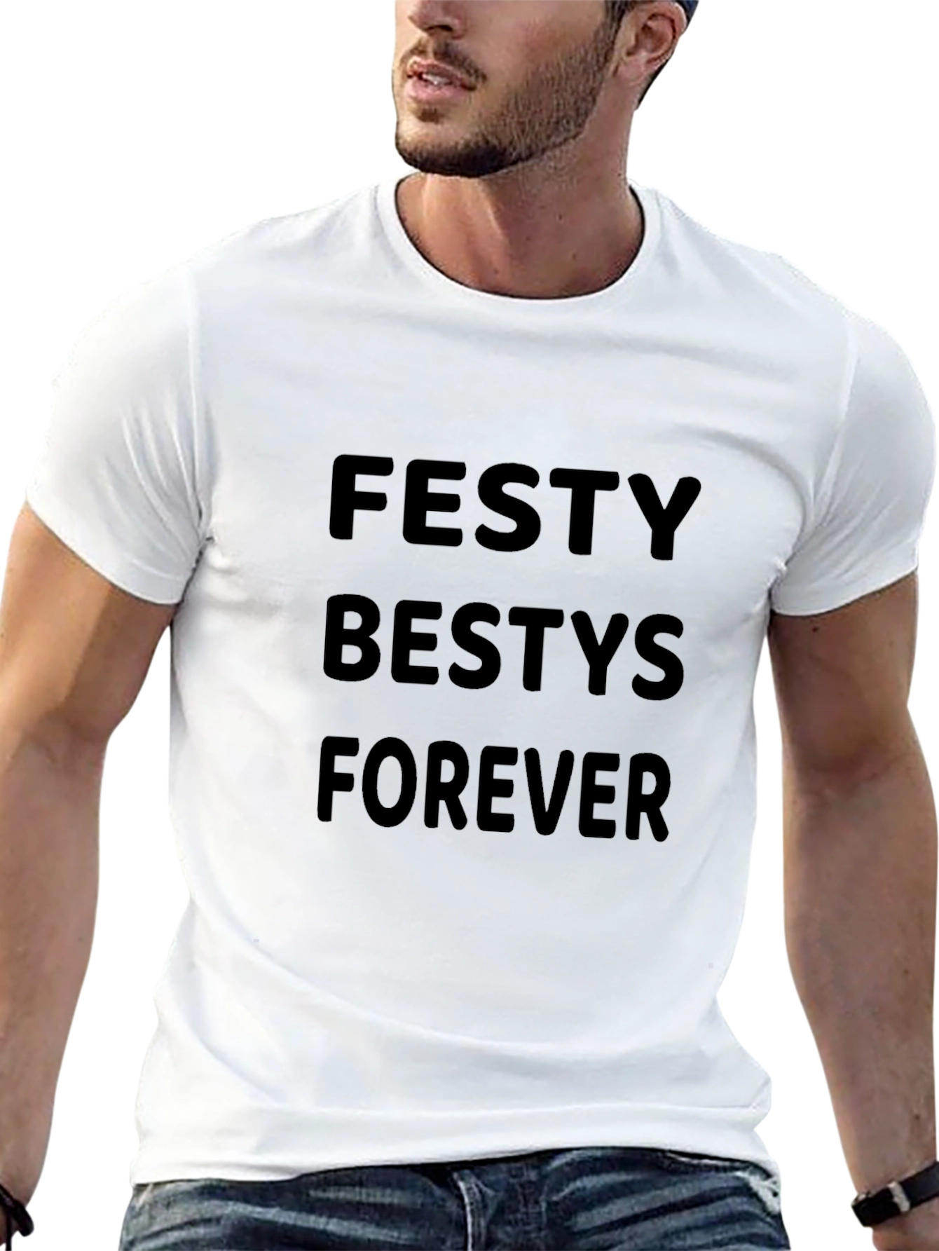 Camiseta Negra Festy Bestys Forever