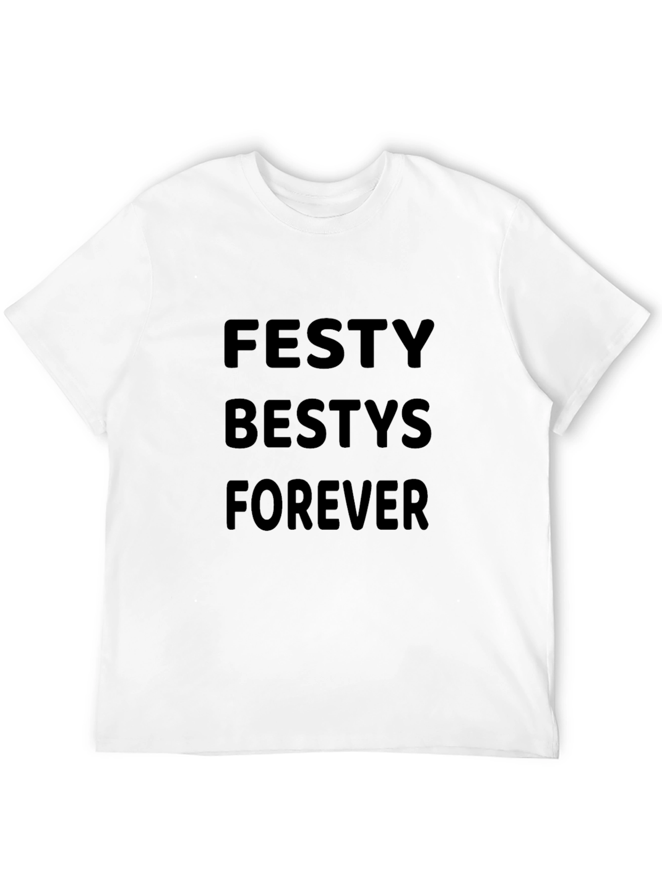 Camiseta Negra Festy Bestys Forever