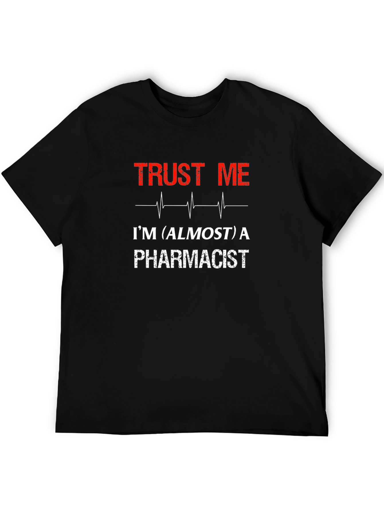 Camiseta Negra Casi Farmacéutico