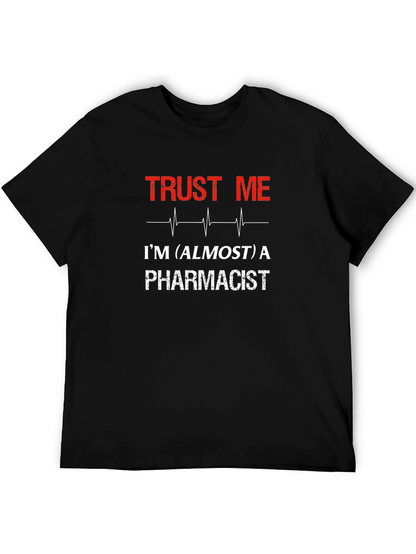 Camiseta Negra Casi Farmacéutico