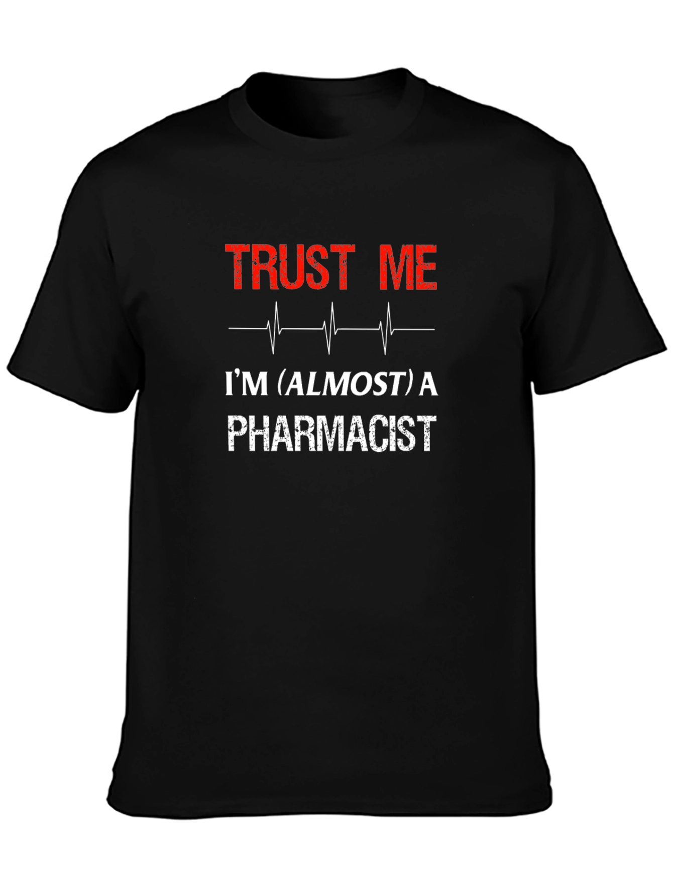 Camiseta Negra Casi Farmacéutico