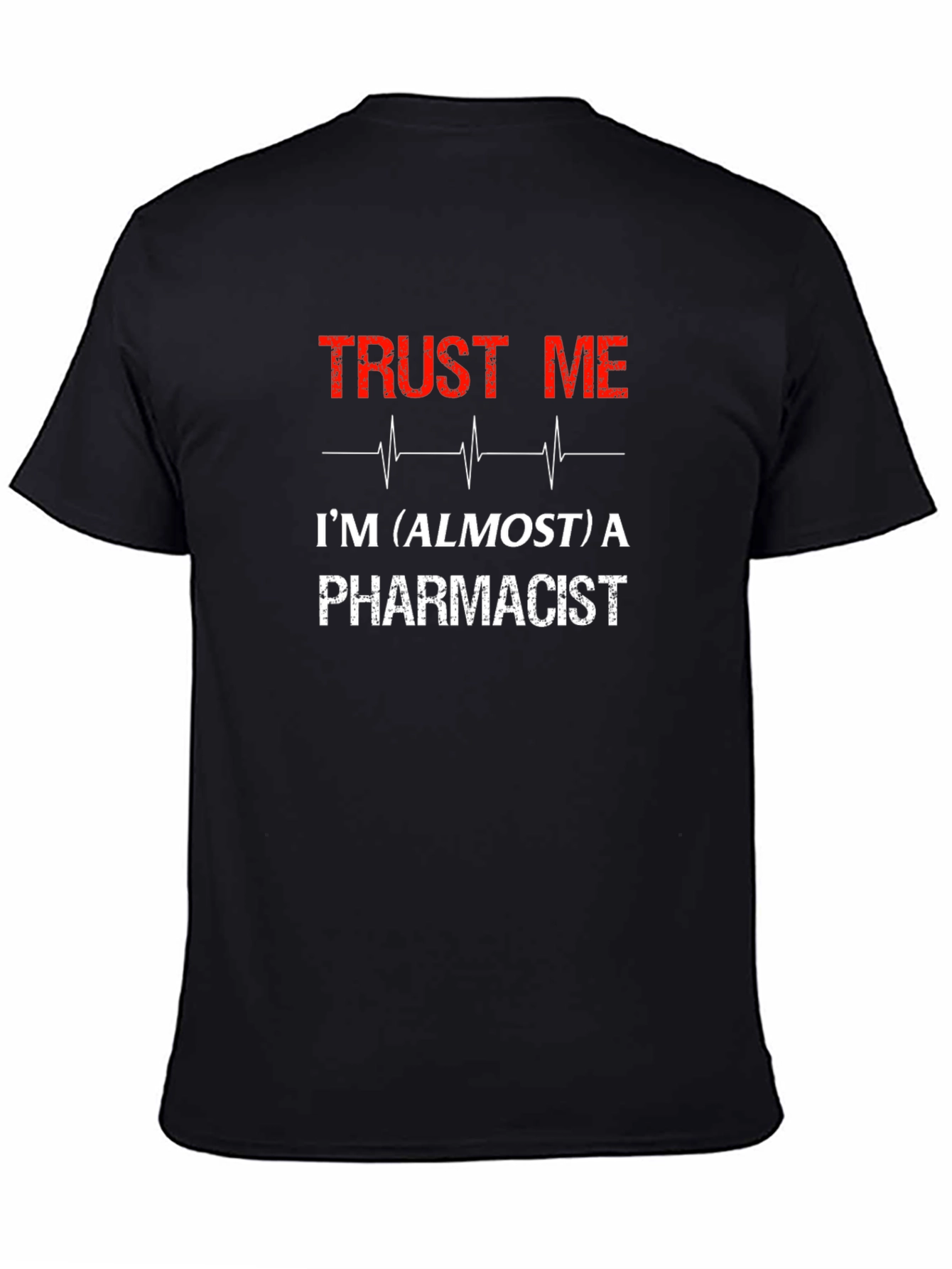 Camiseta Negra Casi Farmacéutico