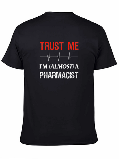 Camiseta Negra Casi Farmacéutico