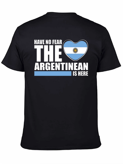 Camiseta Argentina No Temas El Argentino Está Aquí