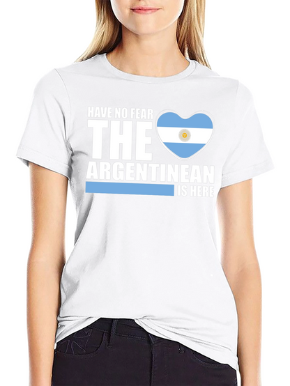 Camiseta Argentina No Temas El Argentino Está Aquí