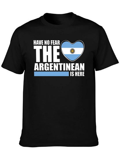 Camiseta Argentina No Temas El Argentino Está Aquí
