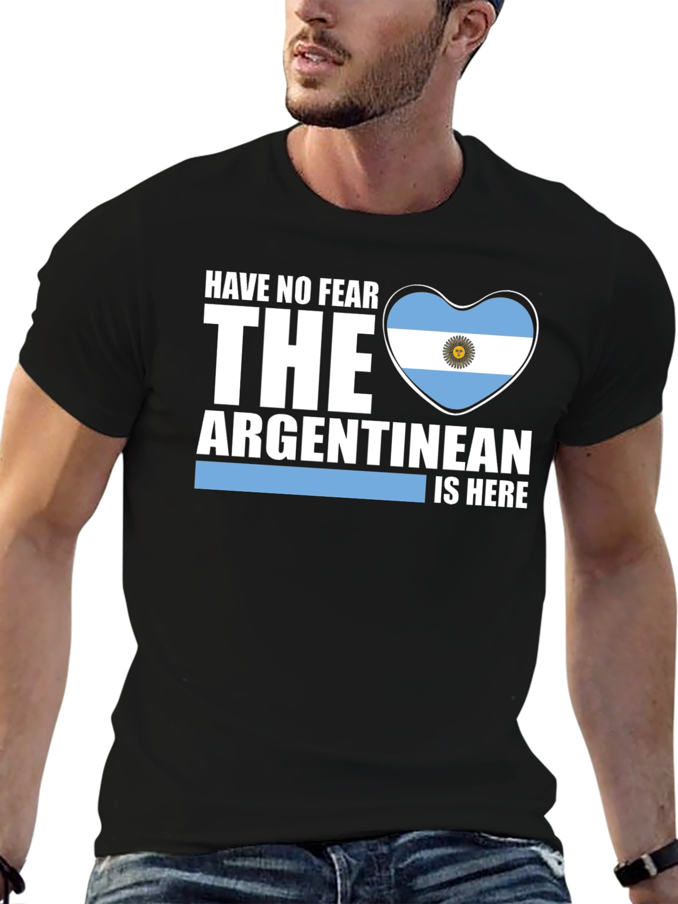 Camiseta Argentina No Temas El Argentino Está Aquí