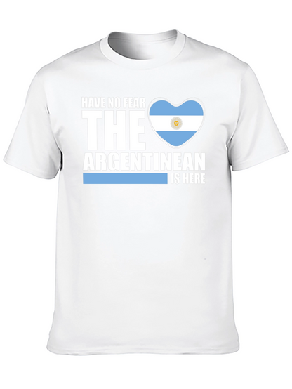 Camiseta Argentina No Temas El Argentino Está Aquí