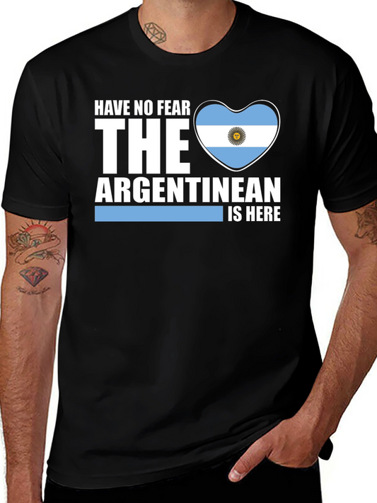 Camiseta Argentina No Temas El Argentino Está Aquí