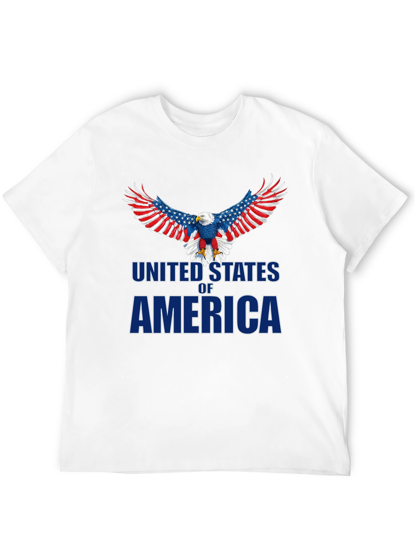 Camiseta Negra Águila USA Patriótica