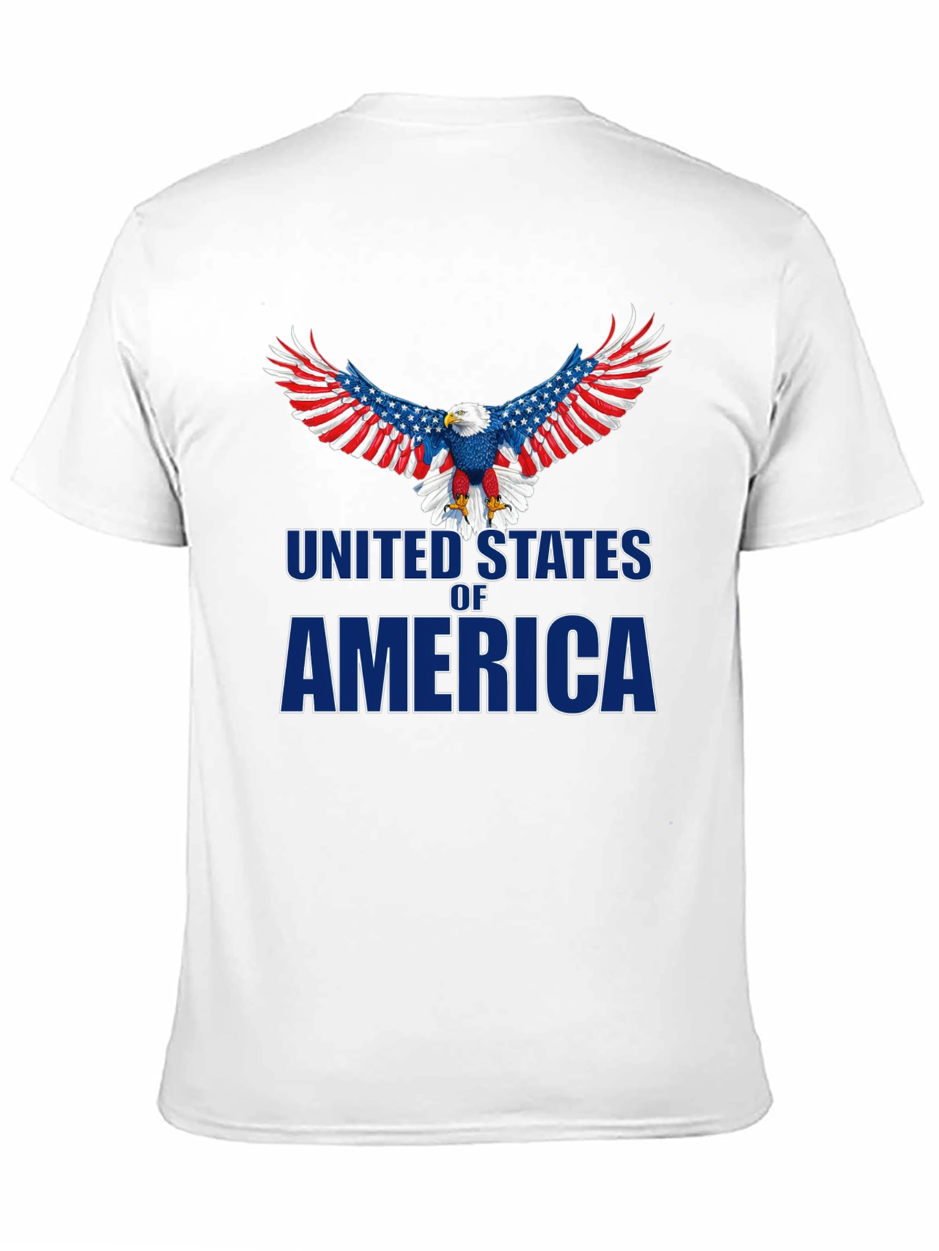 Camiseta Negra Águila USA Patriótica