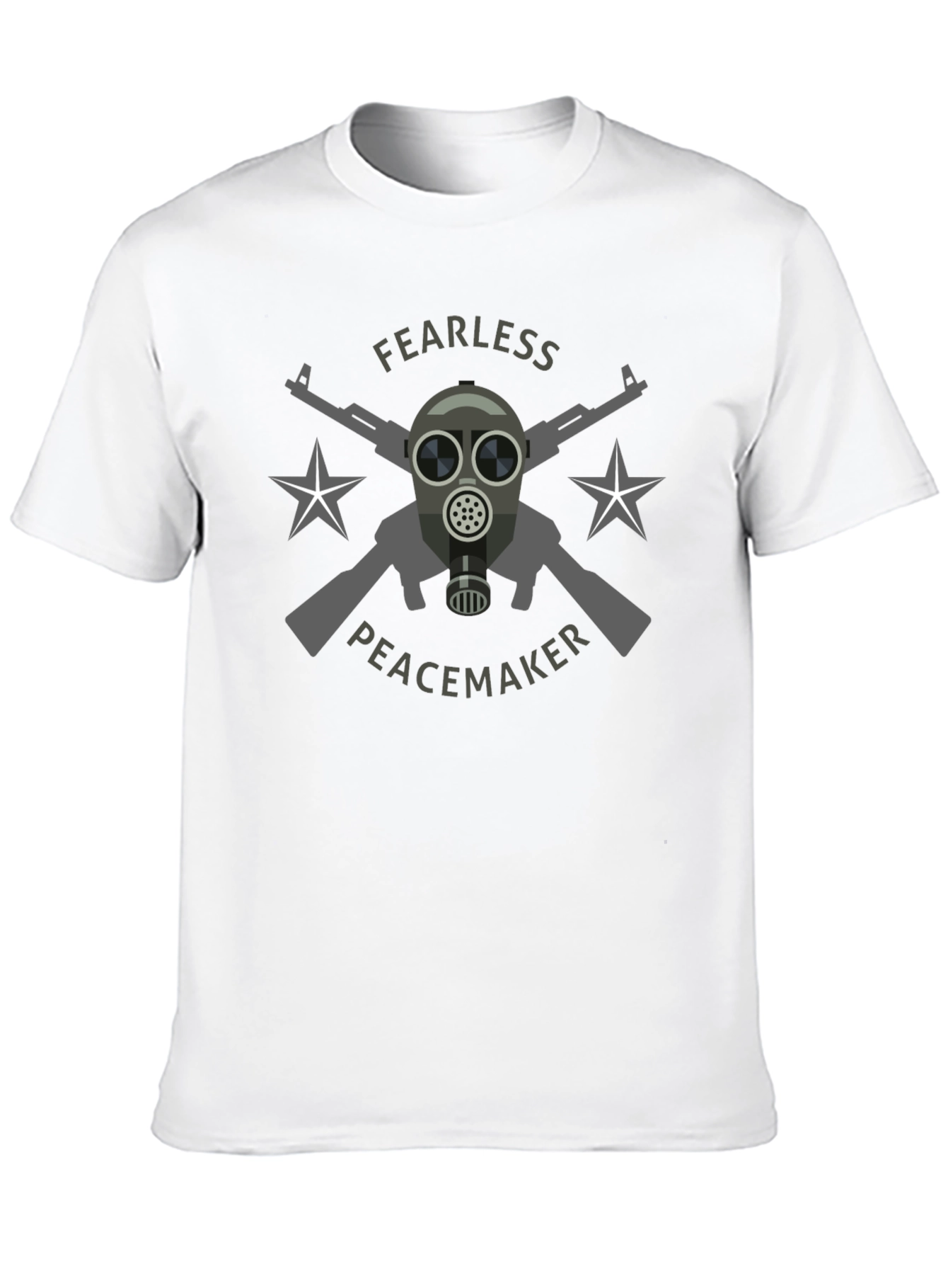Camiseta Negra Fearless Peacemaker