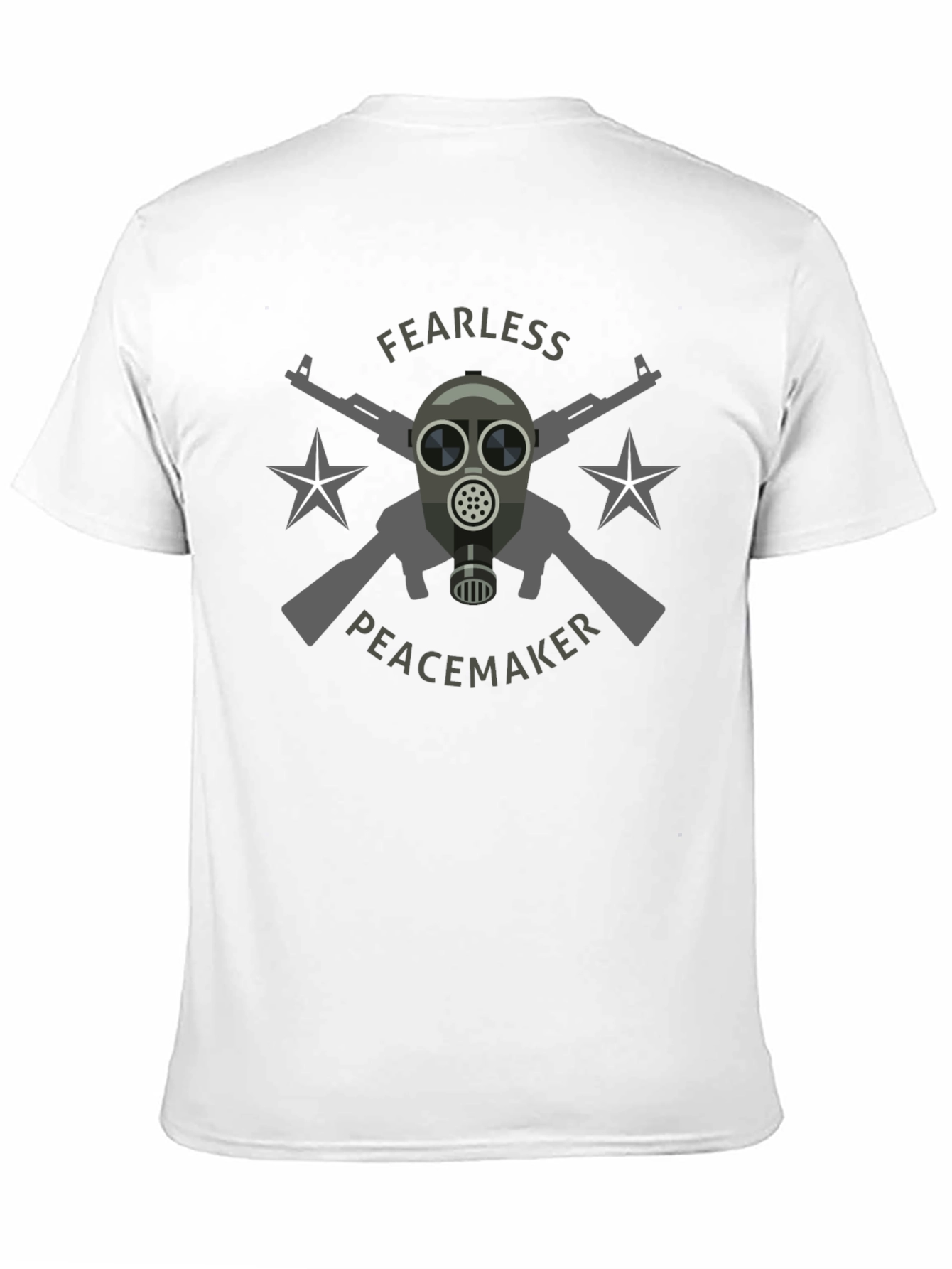 Camiseta Negra Fearless Peacemaker