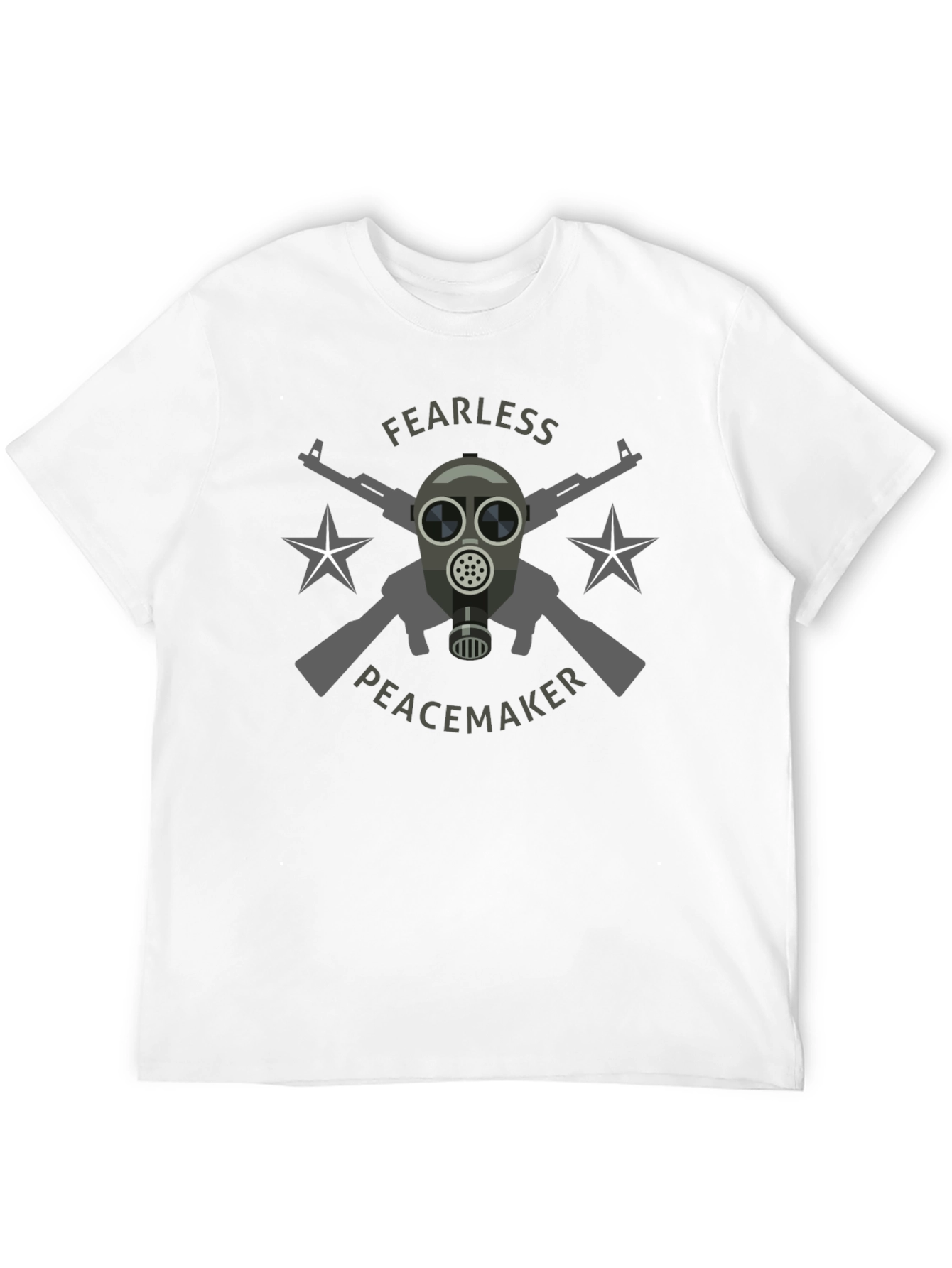 Camiseta Negra Fearless Peacemaker