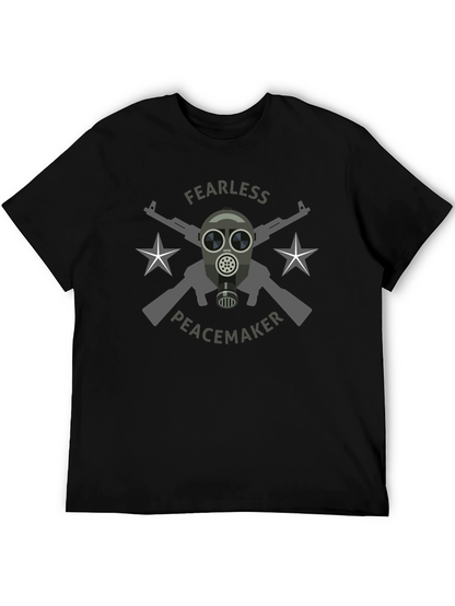 Camiseta Negra Fearless Peacemaker
