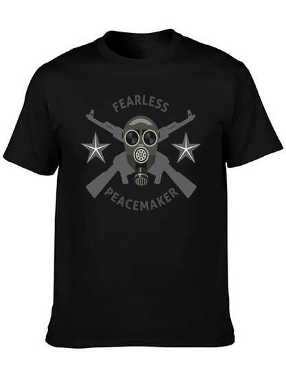 Camiseta Negra Fearless Peacemaker