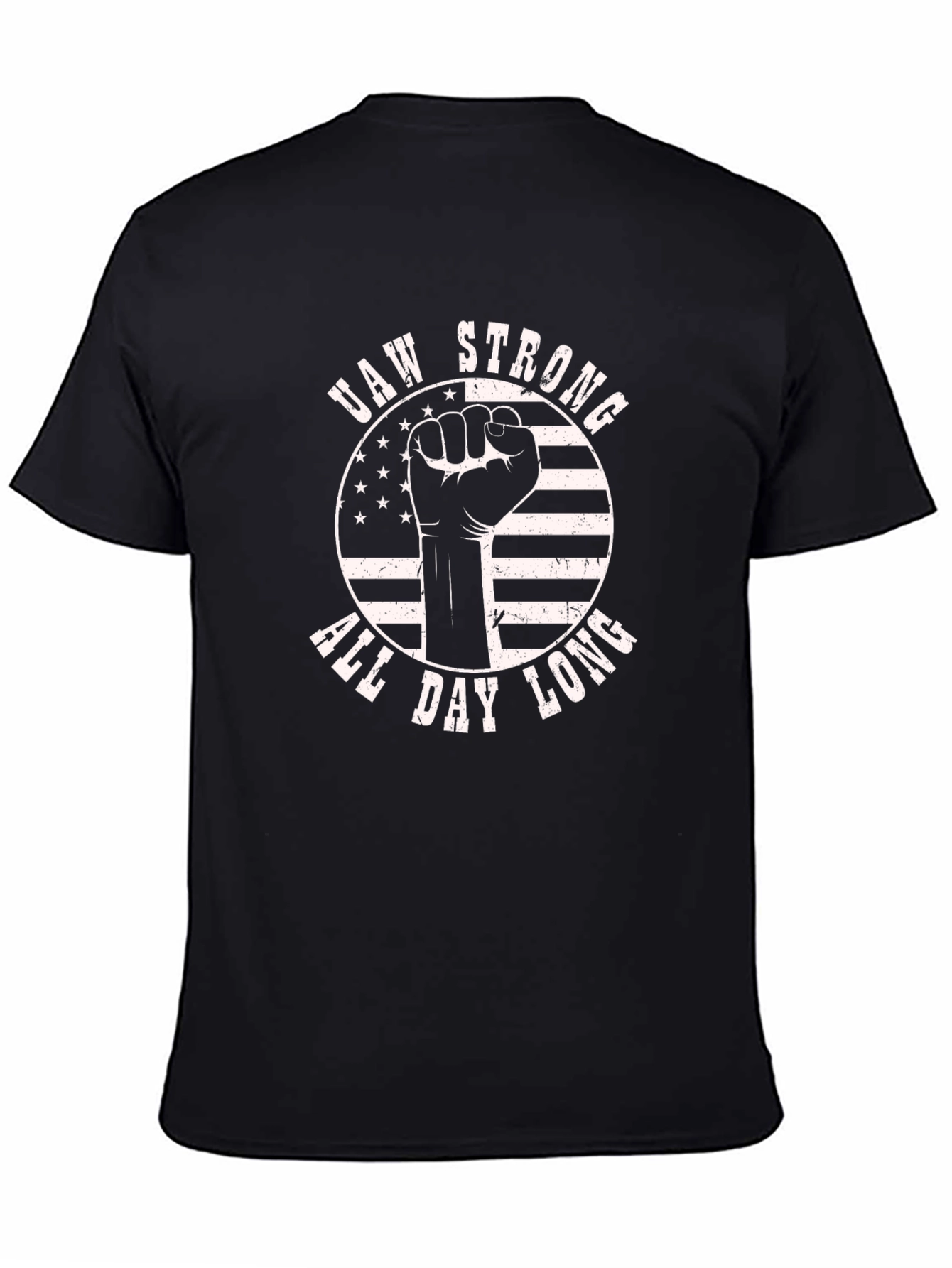 Camiseta Negra UAW Strong
