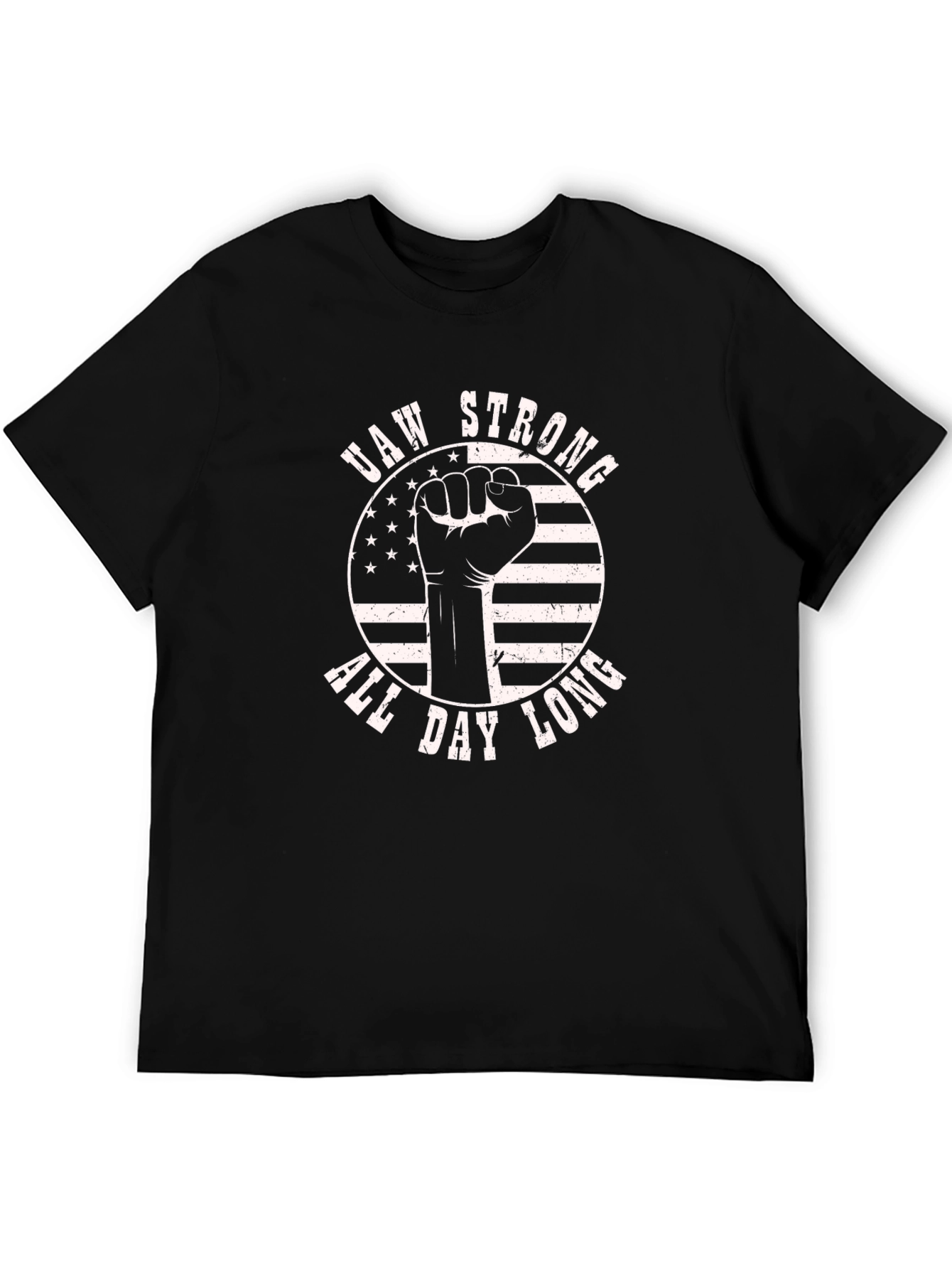 Camiseta Negra UAW Strong