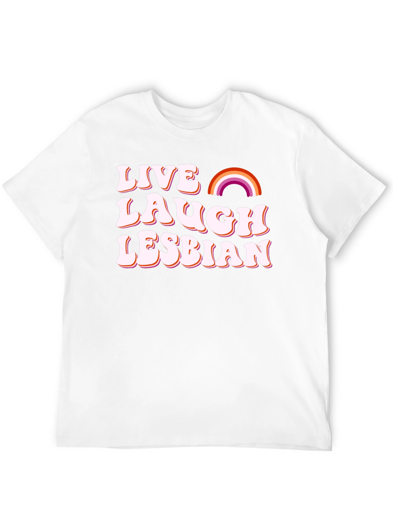 Camiseta Negra - Vive Ríe Lesbiana
