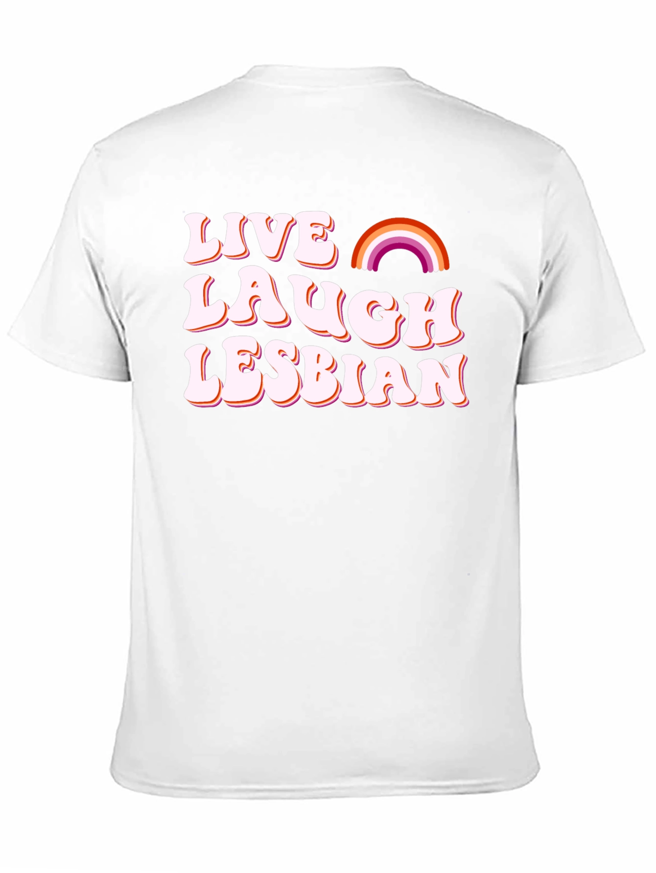 Camiseta Negra - Vive Ríe Lesbiana