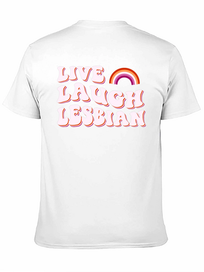 Camiseta Negra - Vive Ríe Lesbiana