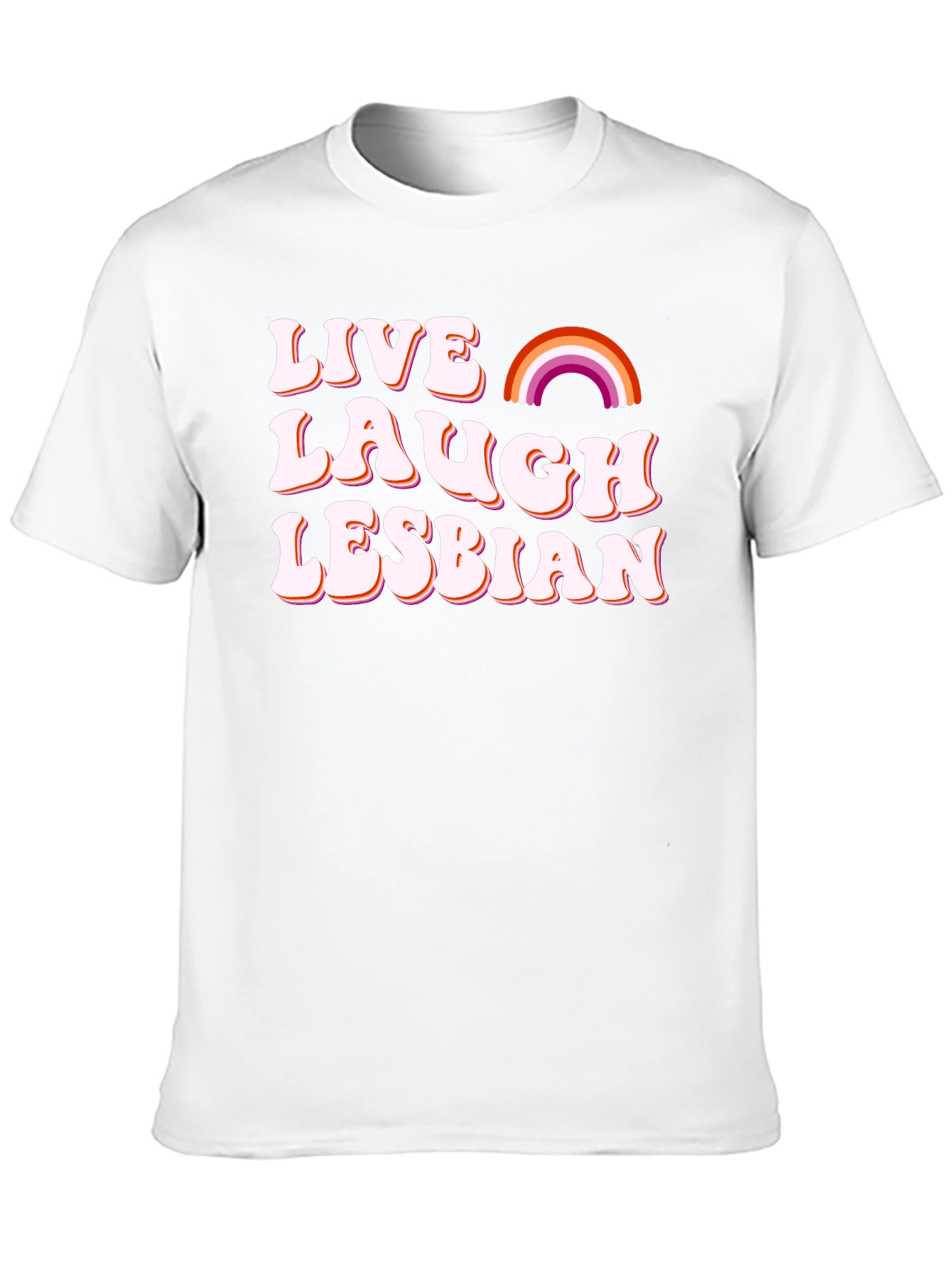 Camiseta Negra - Vive Ríe Lesbiana