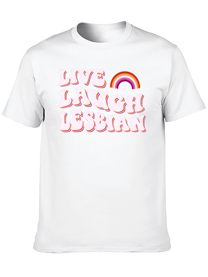 Camiseta Negra - Vive Ríe Lesbiana