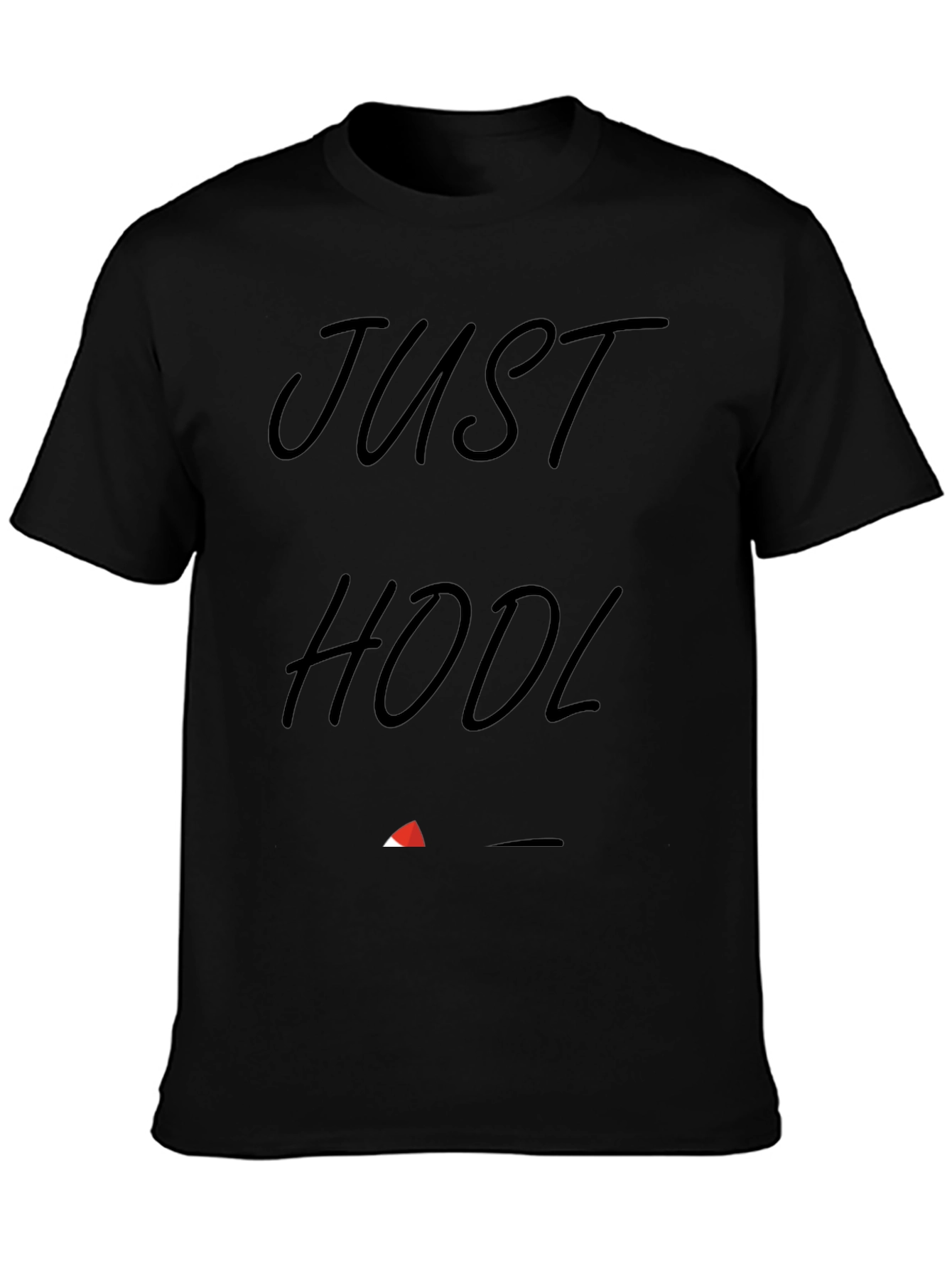 Camiseta Negra Just HODL - Para Amantes de Cripto