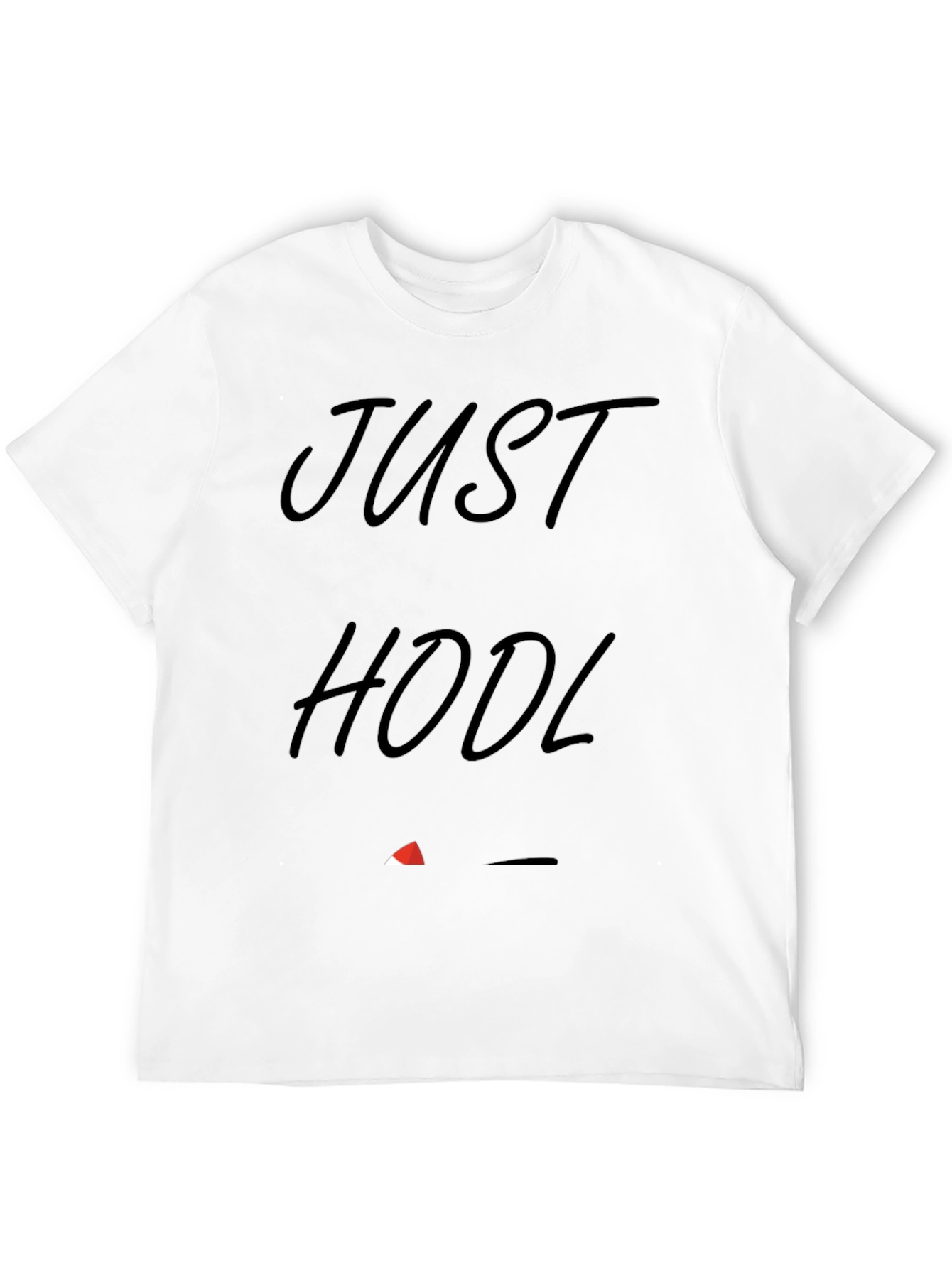 Camiseta Negra Just HODL - Para Amantes de Cripto