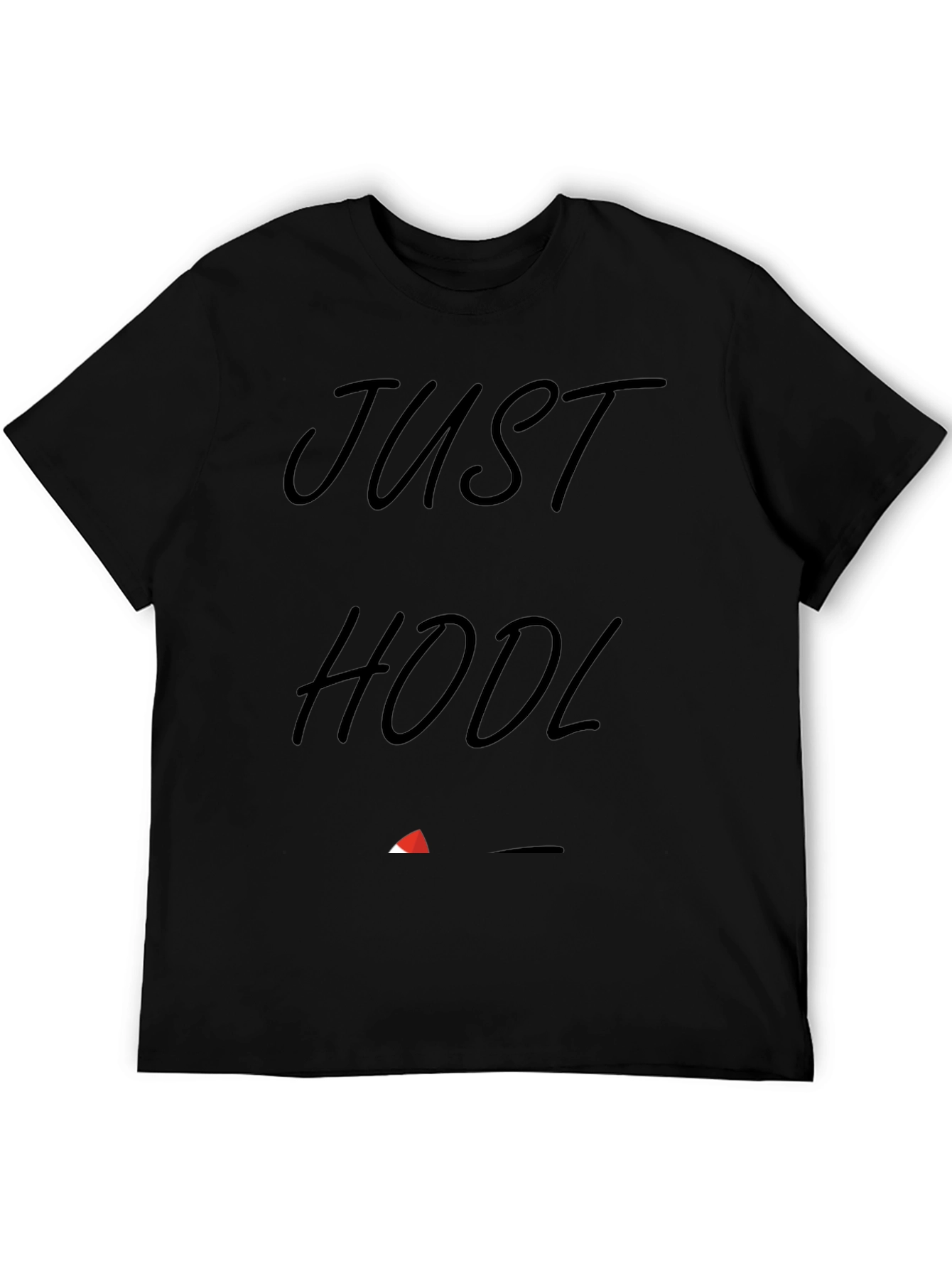 Camiseta Negra Just HODL - Para Amantes de Cripto