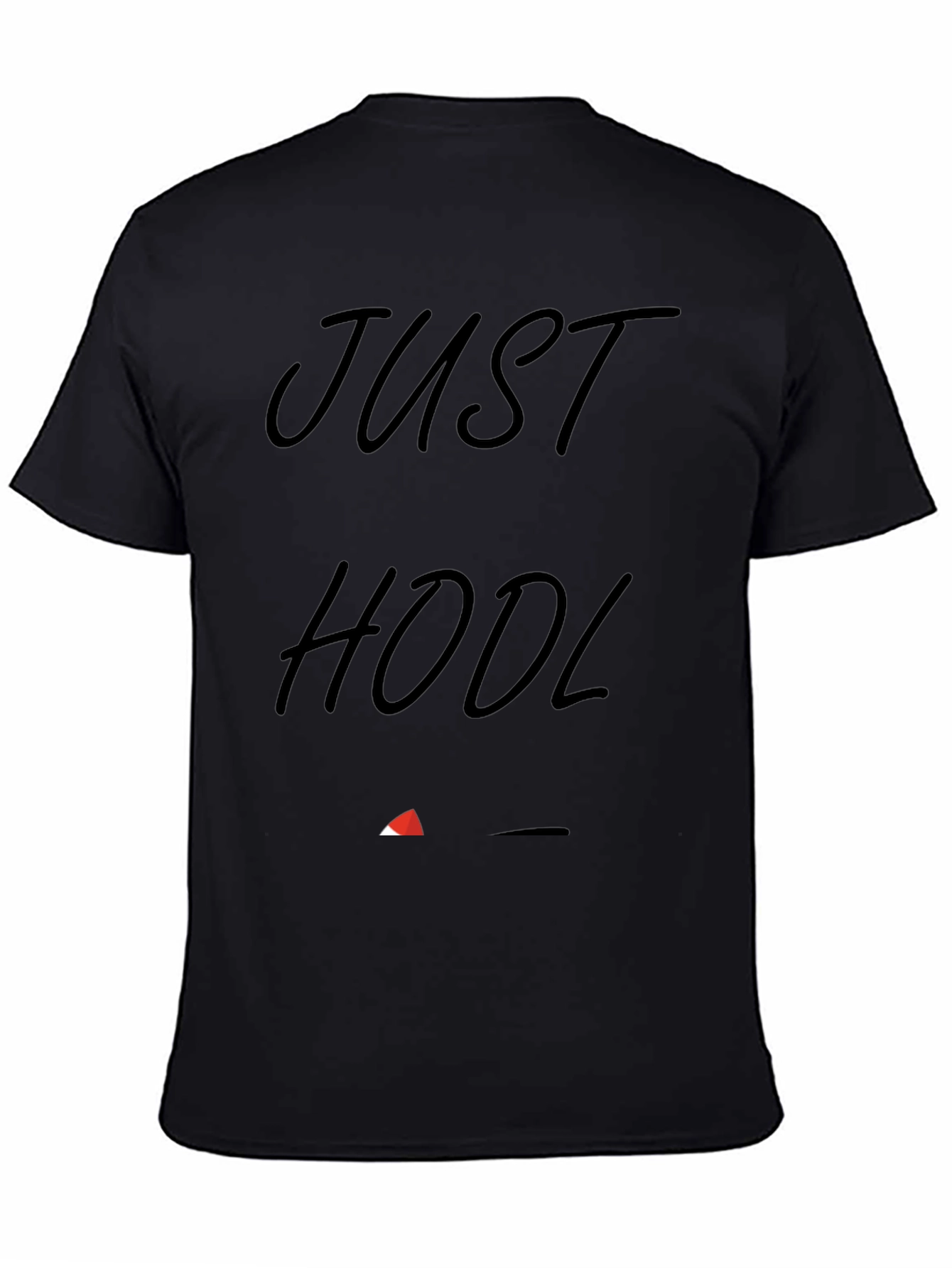 Camiseta Negra Just HODL - Para Amantes de Cripto