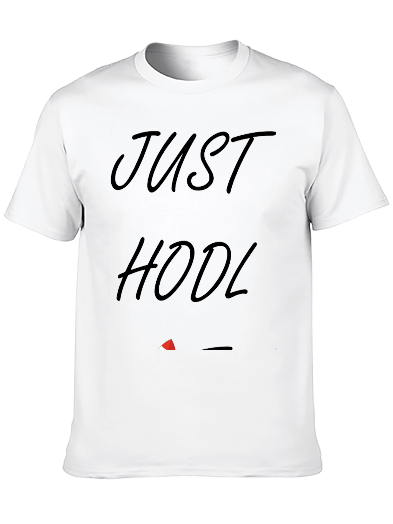 Camiseta Negra Just HODL - Para Amantes de Cripto