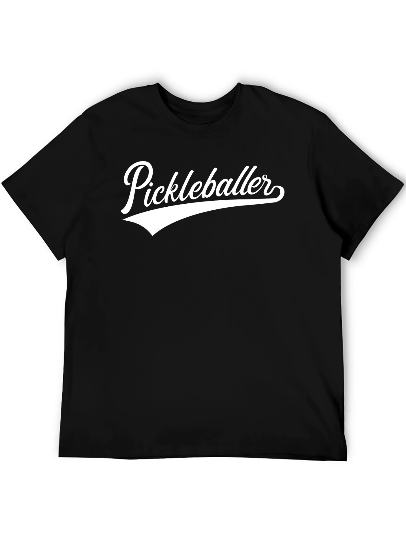 Camiseta Negra Pickleballer para Hombre
