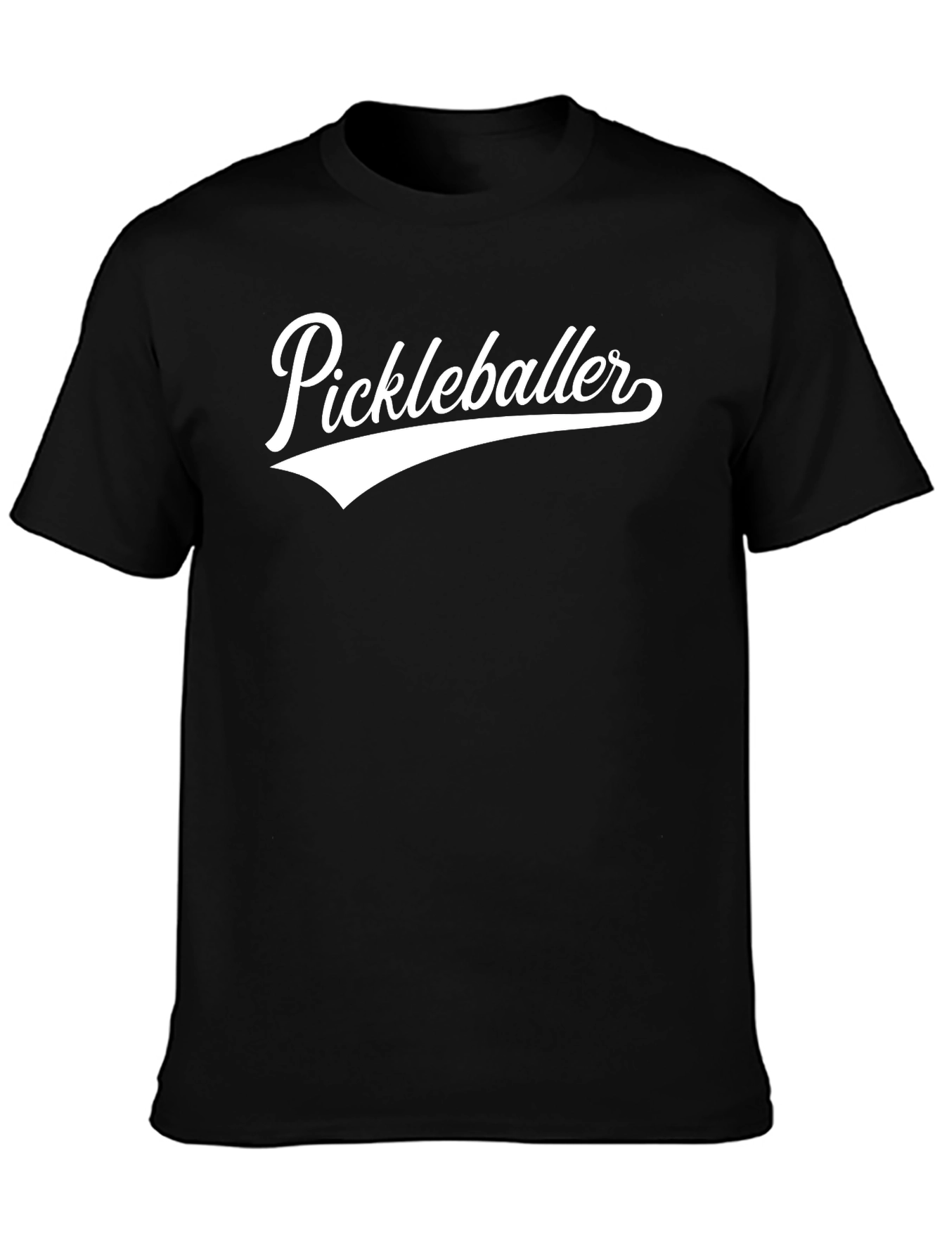 Camiseta Negra Pickleballer para Hombre