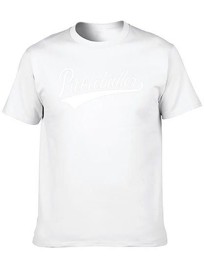 Camiseta Negra Pickleballer para Hombre