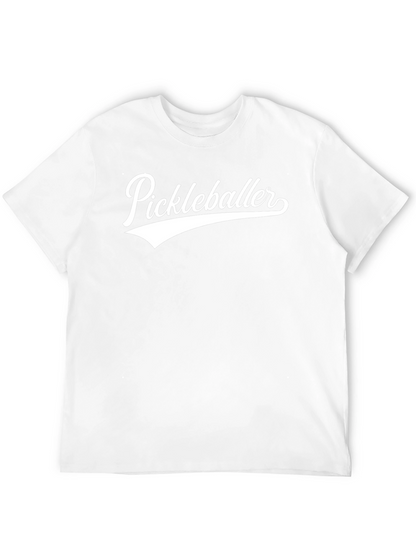 Camiseta Negra Pickleballer para Hombre
