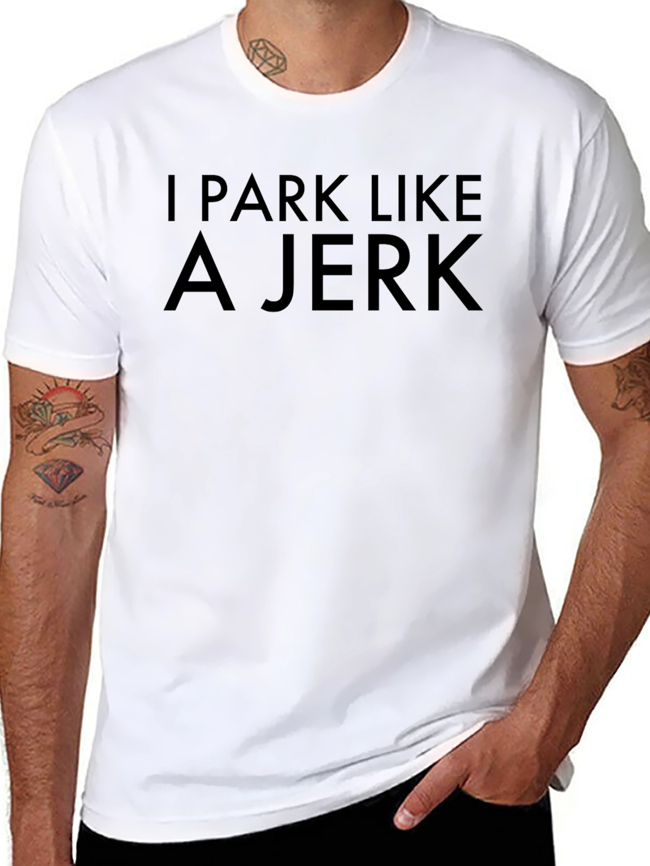 Camiseta Negra I Park Like A Jerk