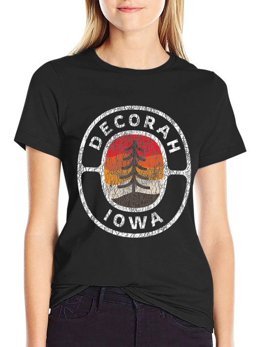 Camiseta Decorah Iowa Vintage - Diseño Retro