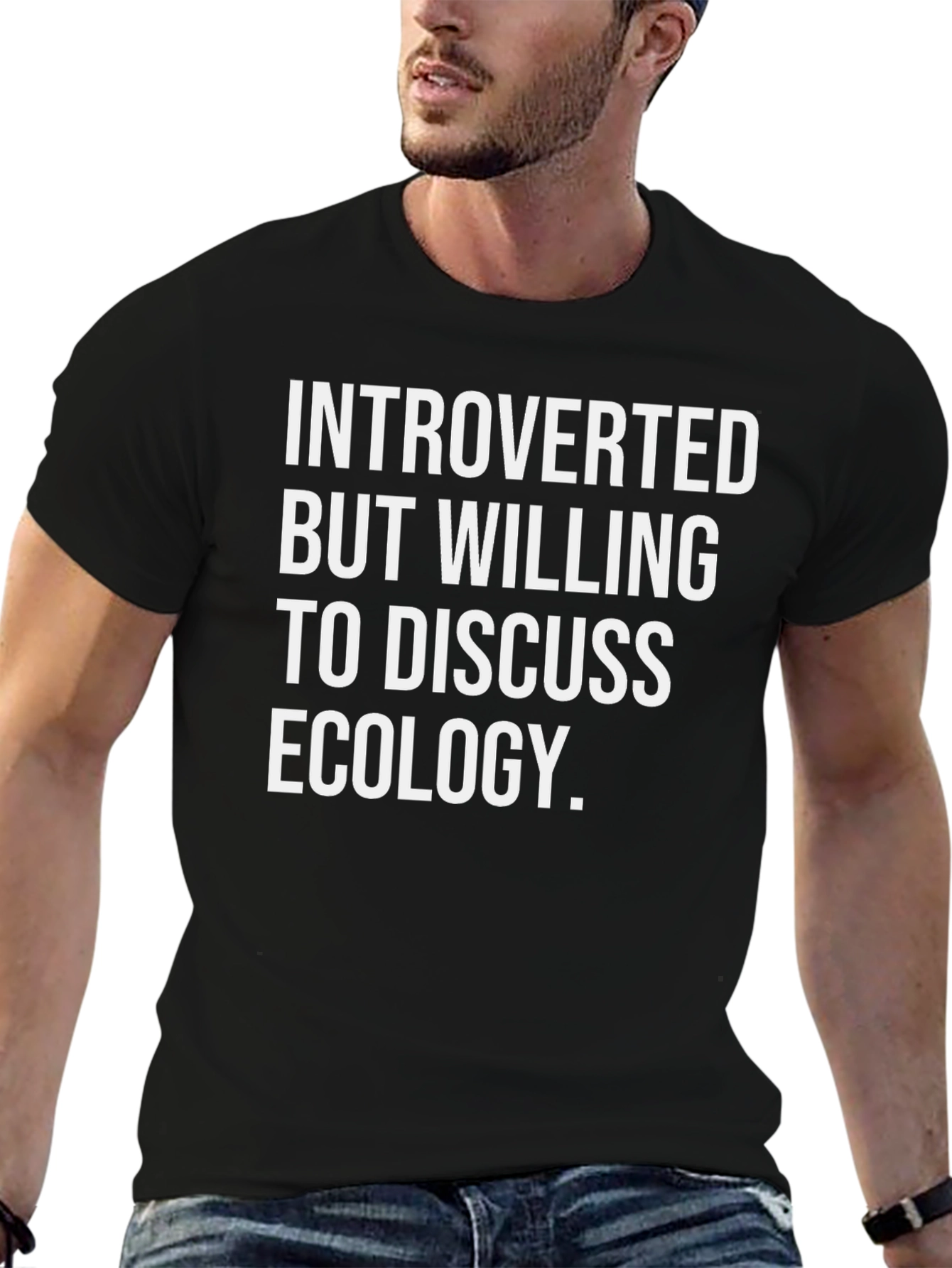Camiseta Introvertido Ecología - Algodón