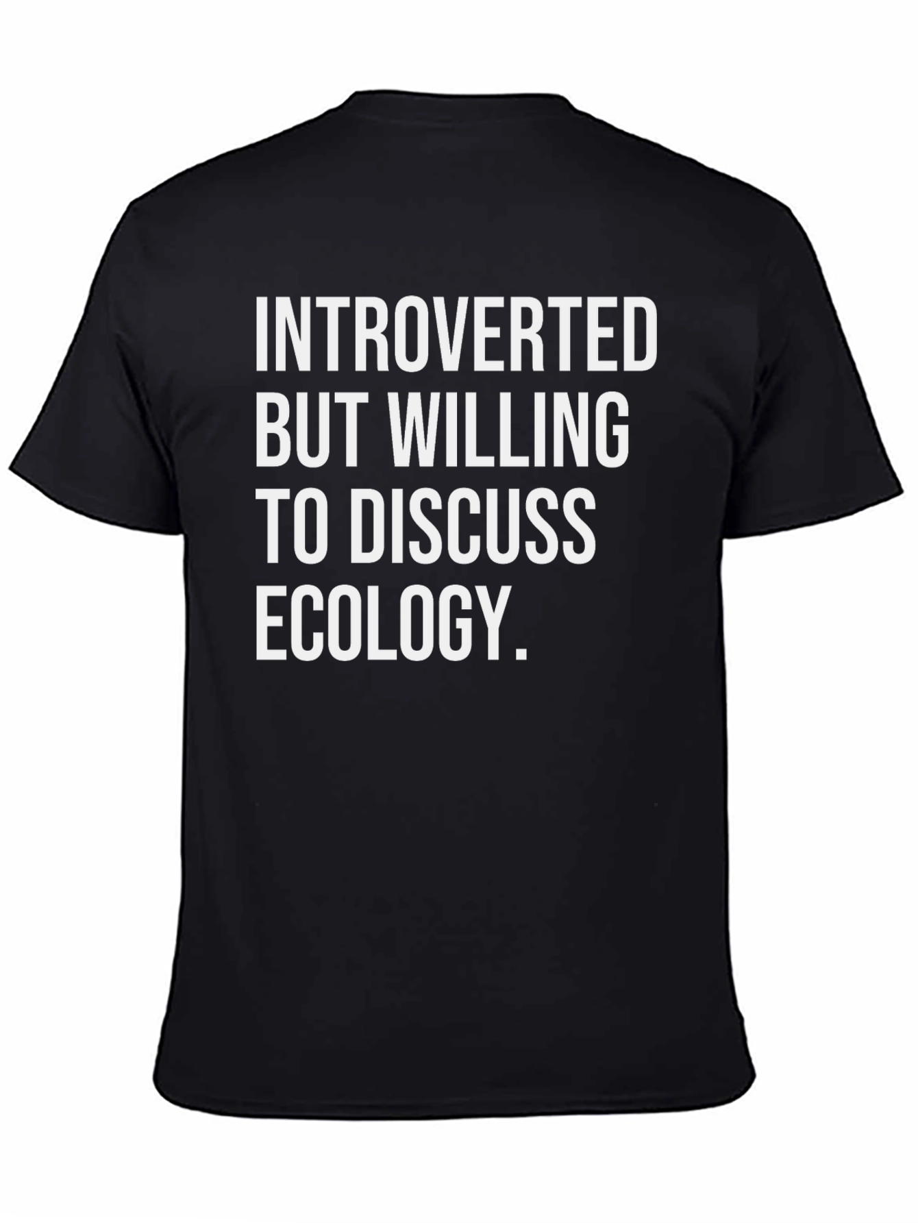 Camiseta Introvertido Ecología - Algodón