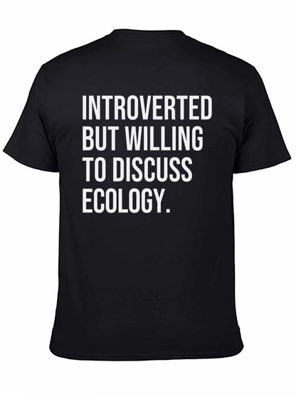 Camiseta Introvertido Ecología - Algodón