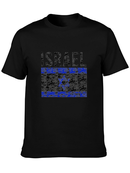 Camiseta Israel Bandera Estrella de David Hombre