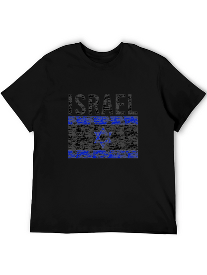 Camiseta Israel Bandera Estrella de David Hombre