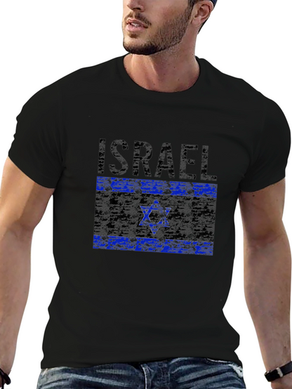 Camiseta Israel Bandera Estrella de David Hombre