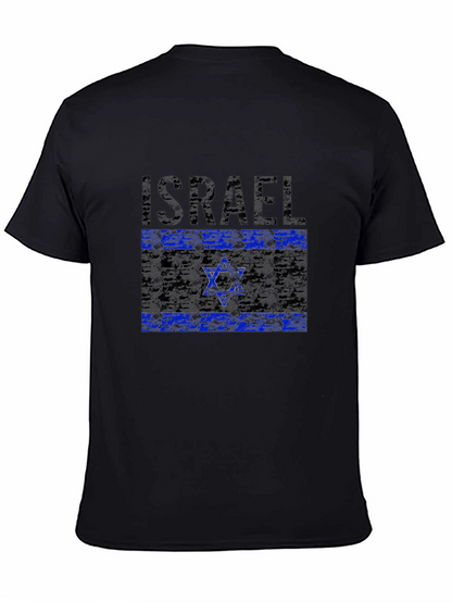 Camiseta Israel Bandera Estrella de David Hombre