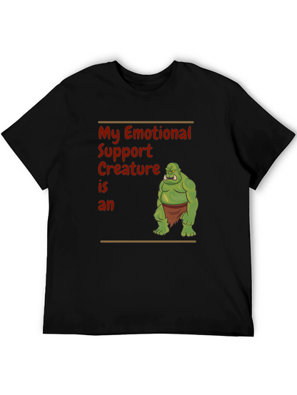 Camiseta Apoyo Emocional Criatura Ogro