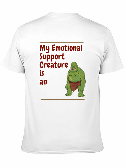 Camiseta Apoyo Emocional Criatura Ogro