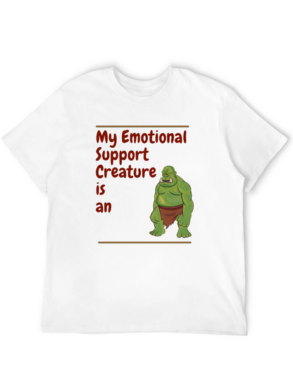 Camiseta Apoyo Emocional Criatura Ogro