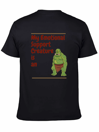 Camiseta Apoyo Emocional Criatura Ogro