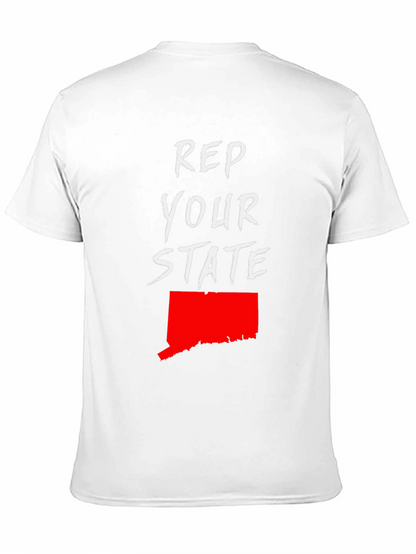 Camiseta Hombre Rep Your State Connecticut